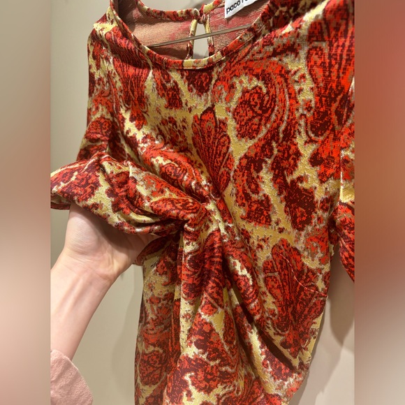 Paco Rabanne paisley maxi holiday dress 36 - Picture 7 of 7